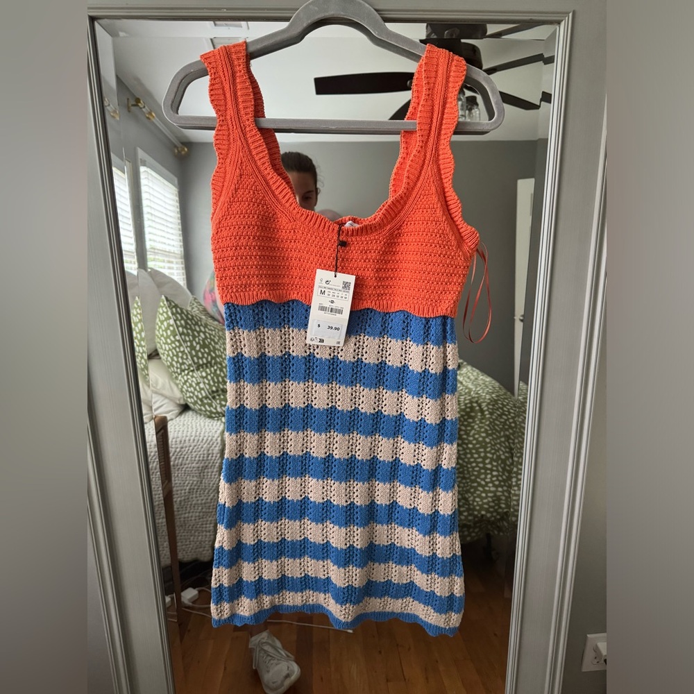 zara dress new with tags